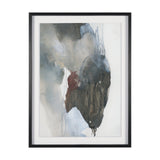 Ediface I by Ira Havuka Hand Embelished Textured Framed Artwork Matted under Glass by Mercana at Eve Furniture