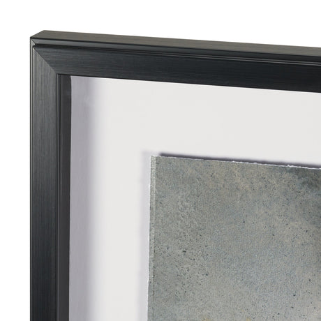 Ediface II by Ira Havuka Hand Embelished Textured Framed Artwork Matted under Glass by Mercana at Eve Furniture