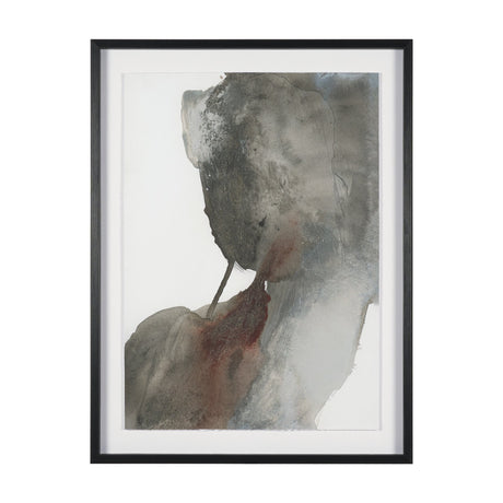 Ediface II by Ira Havuka Hand Embelished Textured Framed Artwork Matted under Glass by Mercana at Eve Furniture