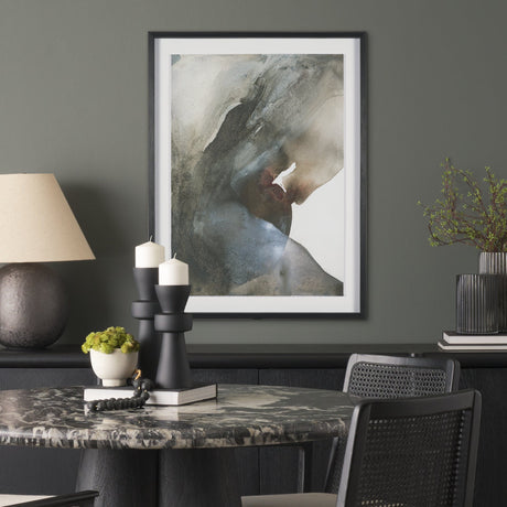 Ediface III by Ira Havuka Hand Embelished Textured Framed Artwork Matted under Glass by Mercana at Eve Furniture