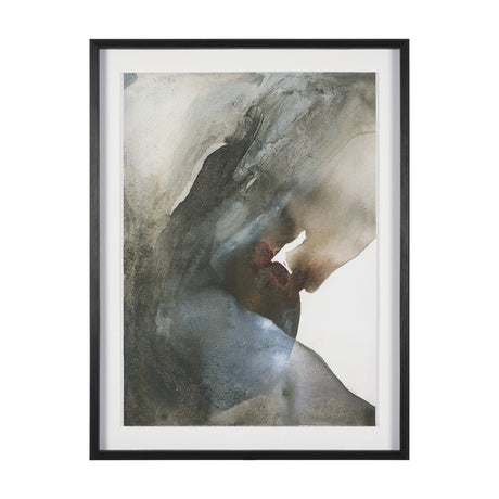 Ediface III by Ira Havuka Hand Embelished Textured Framed Artwork Matted under Glass by Mercana at Eve Furniture