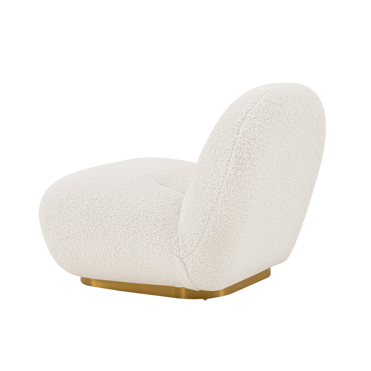Edina Accent Chair in White by Manhattan Comfort at Eve Furniture