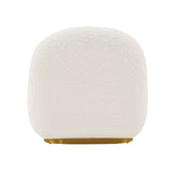 Edina Accent Chair in White by Manhattan Comfort at Eve Furniture