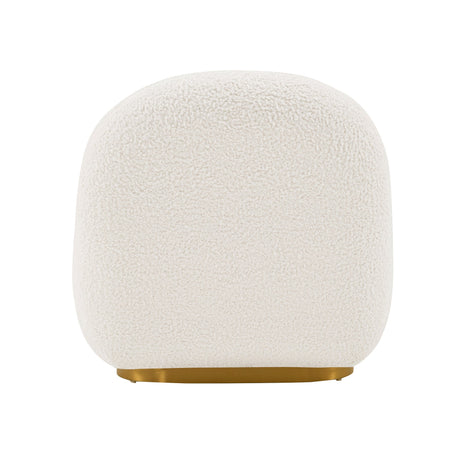 Edina Accent Chair in White by Manhattan Comfort at Eve Furniture