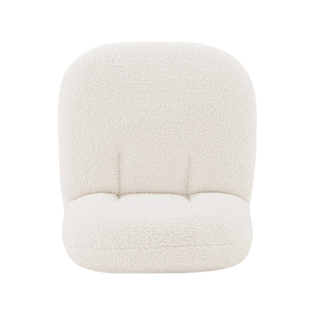 Edina Accent Chair in White by Manhattan Comfort at Eve Furniture