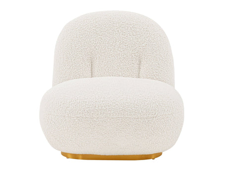 Edina Accent Chair in White by Manhattan Comfort at Eve Furniture
