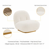 Edina Accent Chair in White (set of 2) by Manhattan Comfort at Eve Furniture