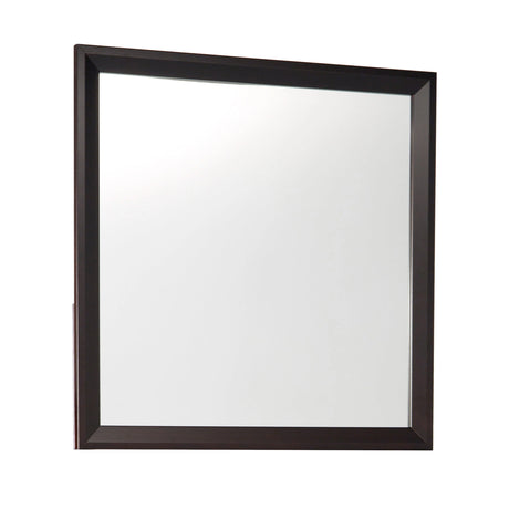 Edina Espresso Mirror (Mirror Only) by Homelegance at Eve Furniture