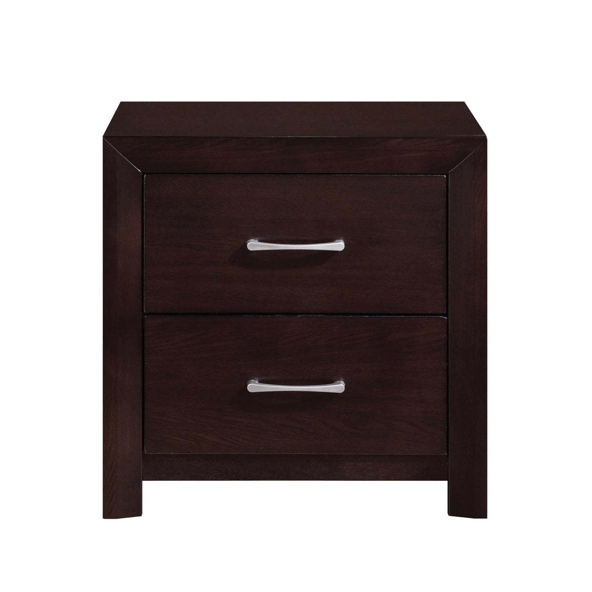 Edina Espresso Upholstered Panel Bedroom Set by Homelegance at Eve Furniture