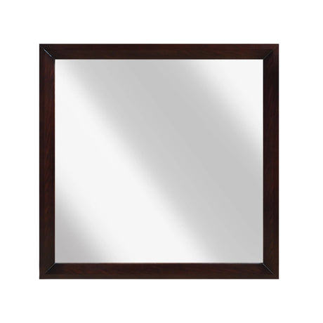Edina Espresso Upholstered Panel Bedroom Set by Homelegance at Eve Furniture
