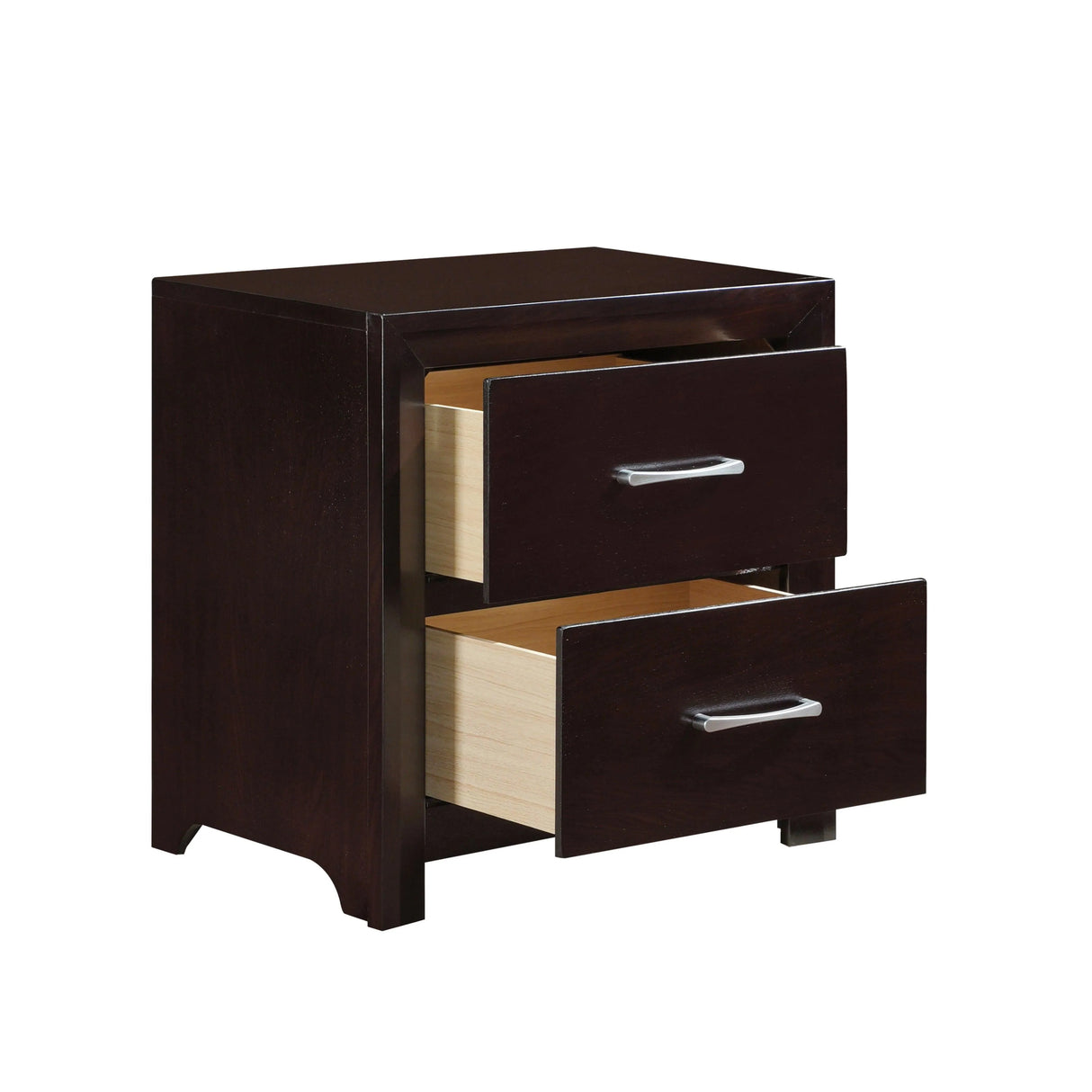 Edina Espresso Upholstered Panel Youth Bedroom Set by Homelegance at Eve Furniture