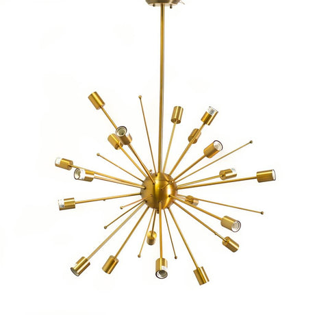 Edisonna II Gold Sputnik Twenty Bulb Chandelier by Mercana at Eve Furniture