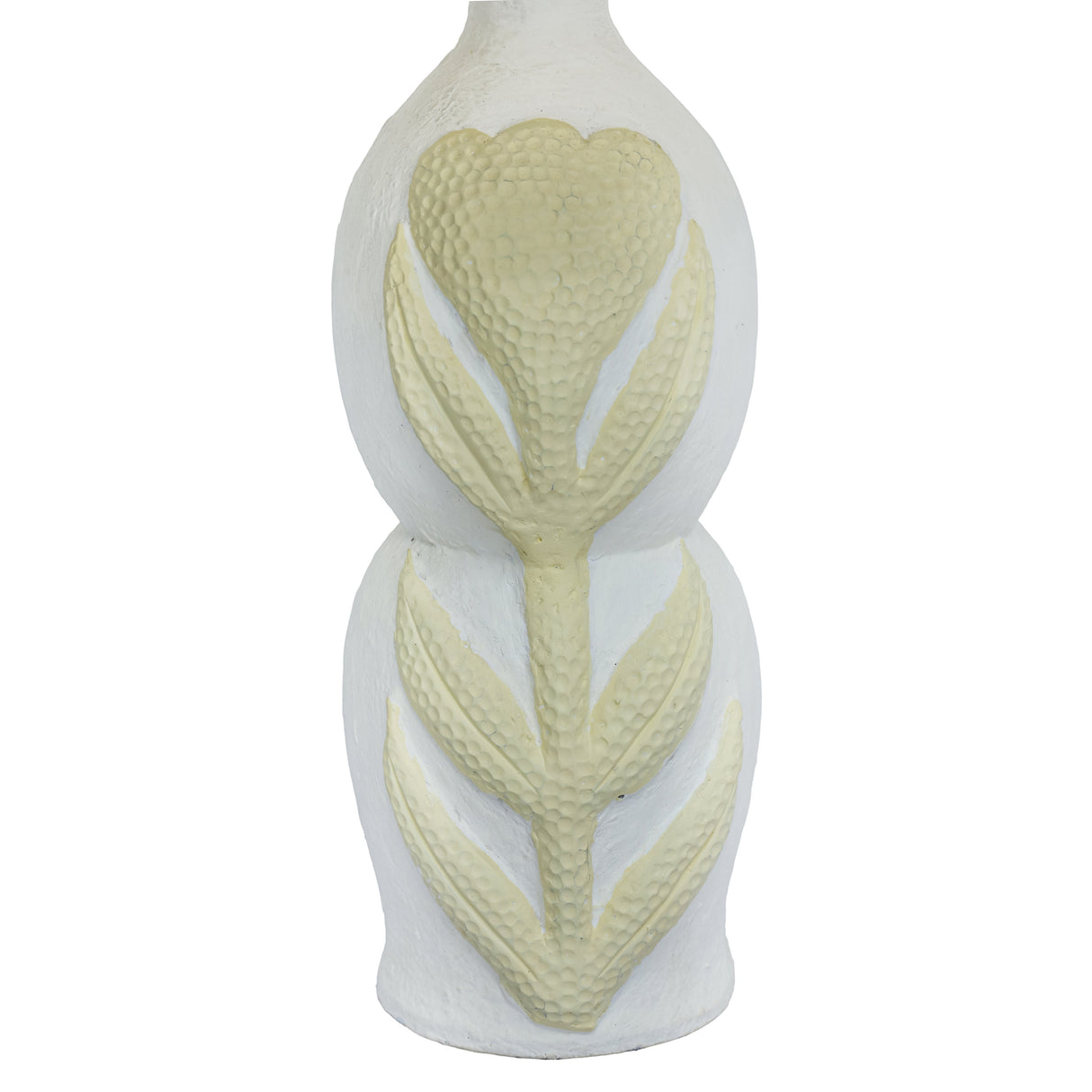 Edith Curved Papier Mache Flower Pleated Table Lamp by TOV Furniture at Eve Furniture