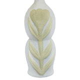 Edith Curved Papier Mache Flower Pleated Table Lamp by TOV Furniture at Eve Furniture