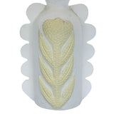 Edith Scalloped Papier Mache Flower Pleated Table Lamp by TOV Furniture at Eve Furniture