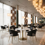 Edmond Dining Chair Gray by Zuomod at Eve Furniture