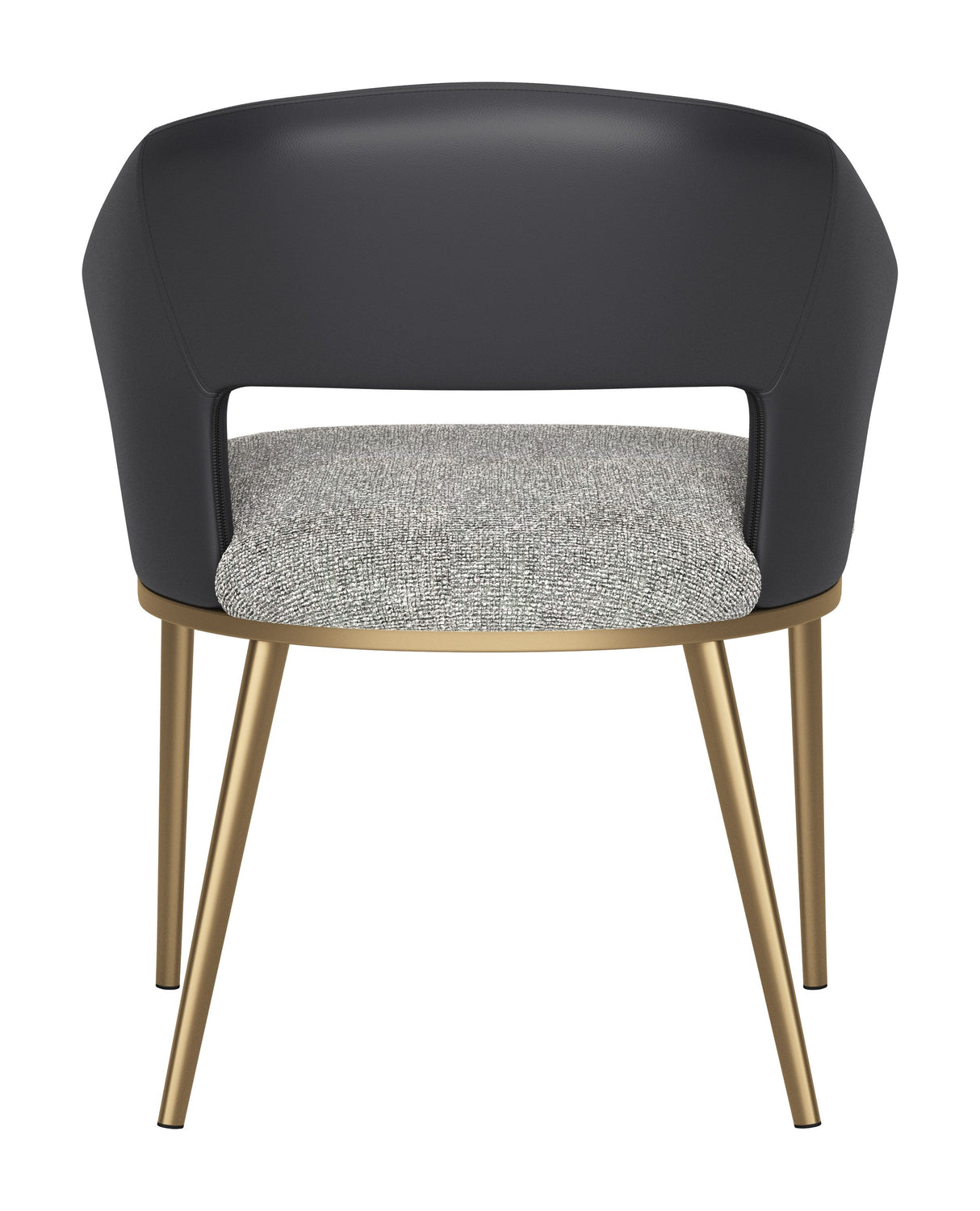 Edmond Dining Chair Gray by Zuomod at Eve Furniture