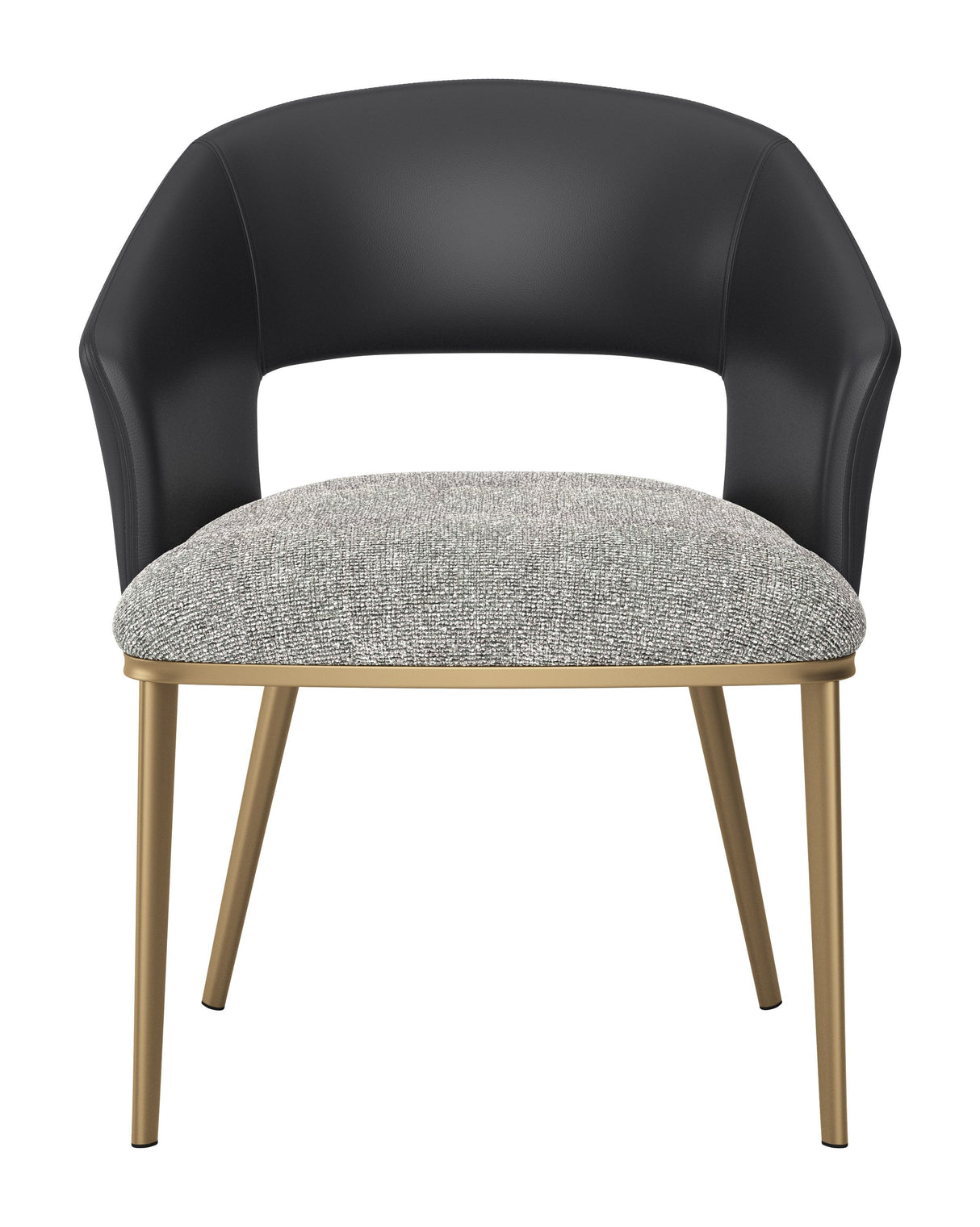 Edmond Dining Chair Gray by Zuomod at Eve Furniture