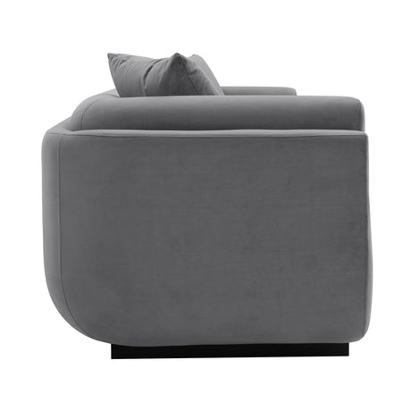 Edmonda Sofa in Dark Grey by Manhattan Comfort at Eve Furniture