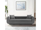 Edmonda Sofa in Dark Grey by Manhattan Comfort at Eve Furniture