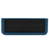 Edmonda Sofa in Sapphire Blue by Manhattan Comfort at Eve Furniture