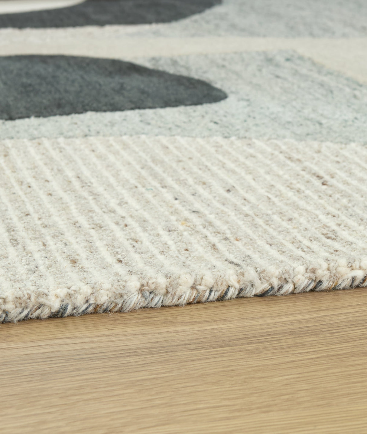 Edrickhill Grayish Teal/Taupe/Cream Large Rug by ASHLEY FURNITURE at Eve Furniture