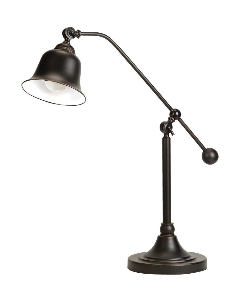 Eduardo Bell Shade Table Lamp Dark Bronze by Coaster at Eve Furniture