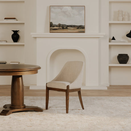 Edward Beige Dining Chair by MOES at Eve Furniture