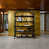 Eero Black Large Bookcase by Moe's Home at Eve Furniture