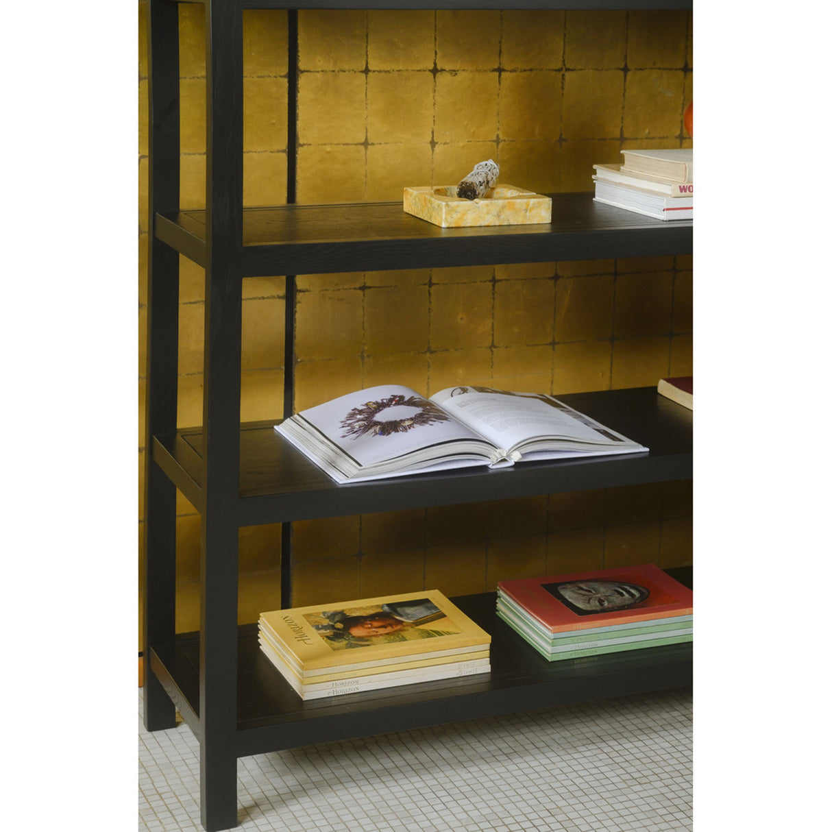 Eero Black Large Bookcase by Moe's Home at Eve Furniture