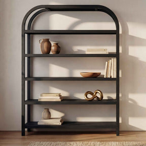 Eero Black Large Bookcase by Moe's Home at Eve Furniture