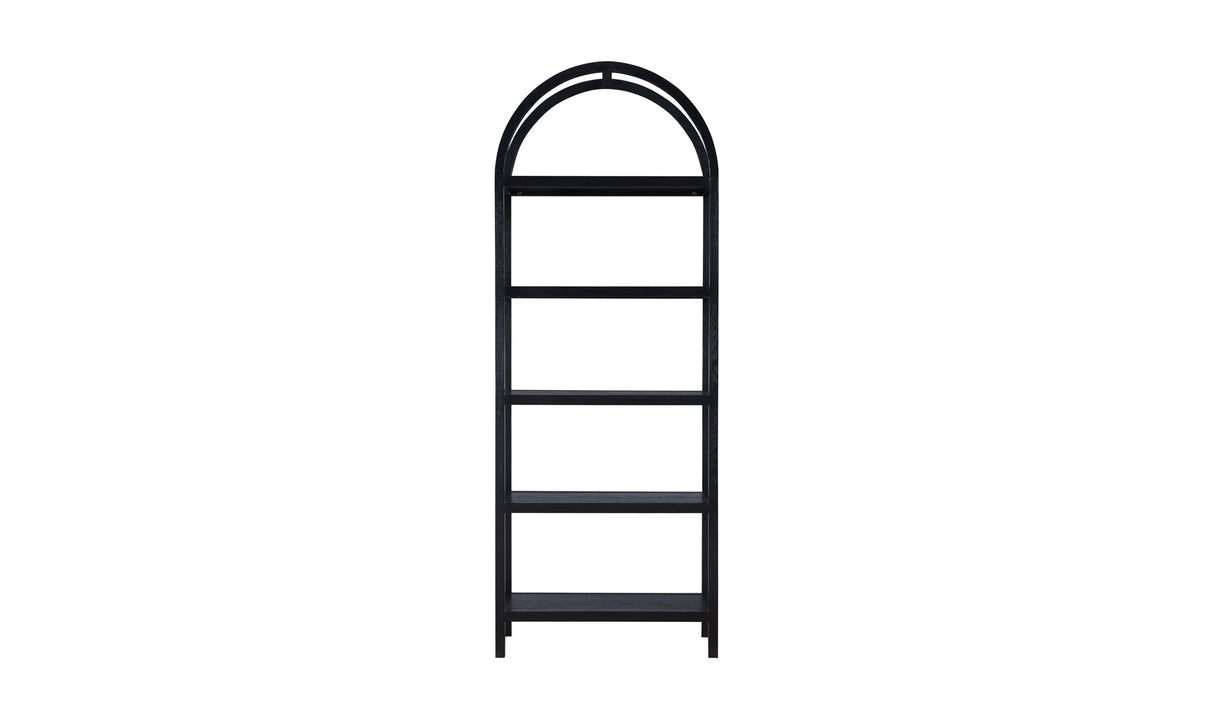 Eero Bookcase Black by Moe's Home at Eve Furniture