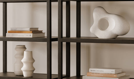 Eero Bookcase Black by Moe's Home at Eve Furniture