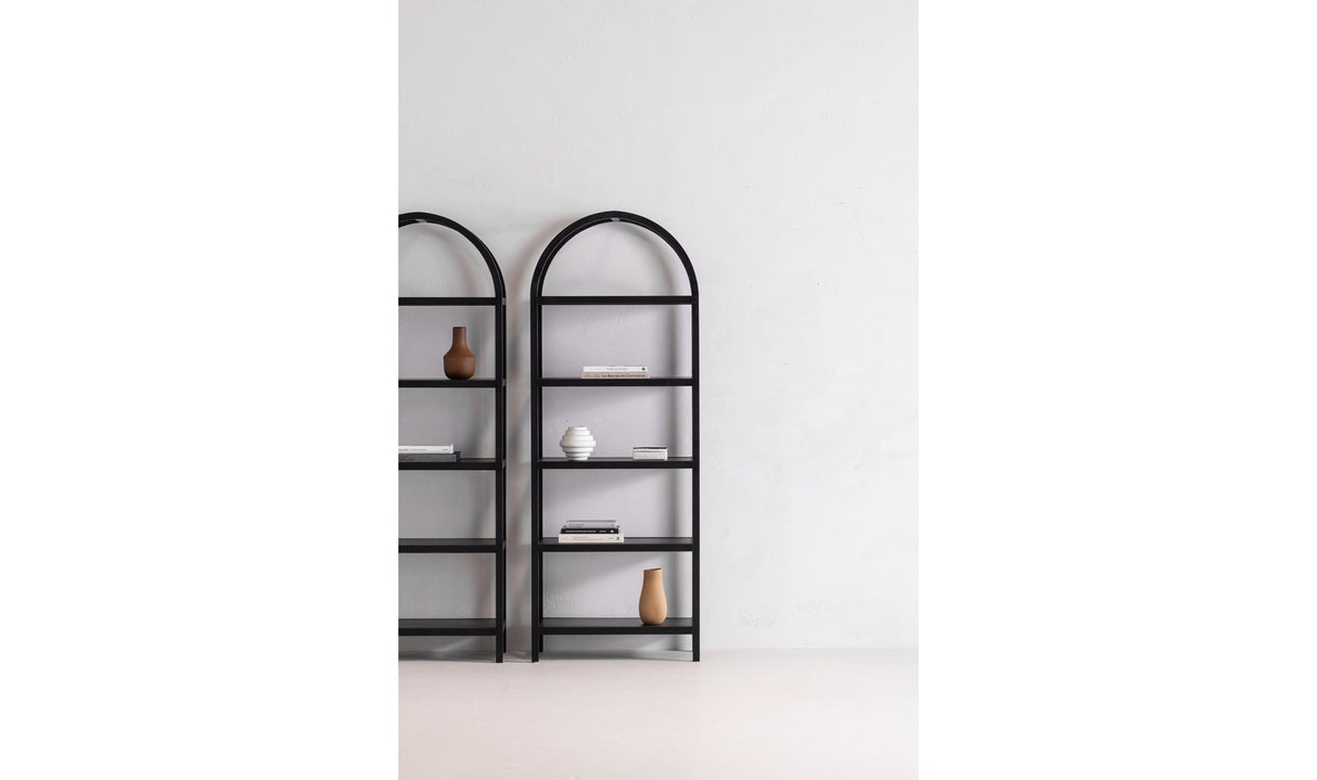 Eero Bookcase Black by Moe's Home at Eve Furniture