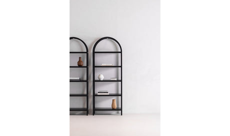 Eero Bookcase Black by Moe's Home at Eve Furniture