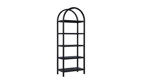 Eero Bookcase Black by Moe's Home at Eve Furniture