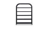 Eero Bookcase Large Black by Moe's Home at Eve Furniture