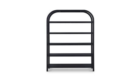 Eero Bookcase Large Black by Moe's Home at Eve Furniture