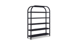 Eero Bookcase Large Black by Moe's Home at Eve Furniture