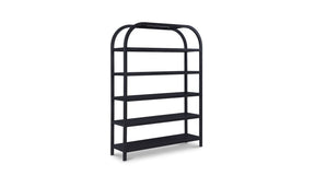 Eero Bookcase Large Black by Moe's Home at Eve Furniture