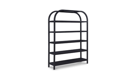 Eero Bookcase Large Black by Moe's Home at Eve Furniture