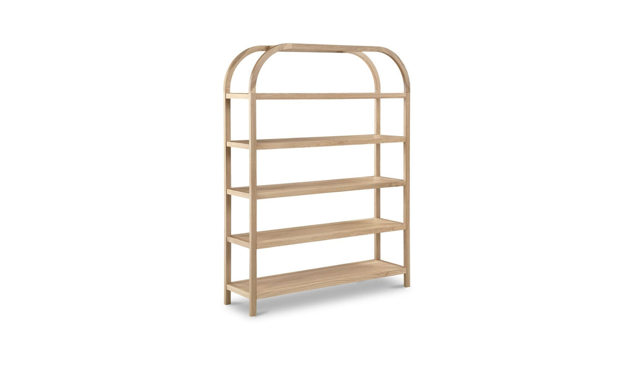 Eero Bookcase Large Natural by Moe's Home at Eve Furniture