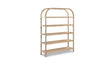 Eero Bookcase Large Natural by Moe's Home at Eve Furniture