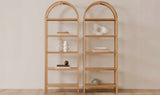 Eero Bookcase Natural by Moe's Home at Eve Furniture