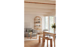 Eero Bookcase Natural by Moe's Home at Eve Furniture