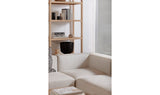 Eero Bookcase Natural by Moe's Home at Eve Furniture