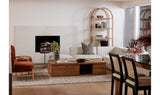 Eero Bookcase Natural by Moe's Home at Eve Furniture