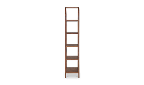 Eero Bookcase Walnut by Moe's Home at Eve Furniture