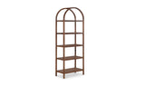 Eero Bookcase Walnut by Moe's Home at Eve Furniture