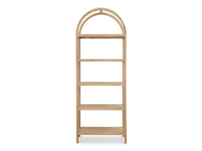 Eero Natural Bookcase by Moe's Home at Eve Furniture
